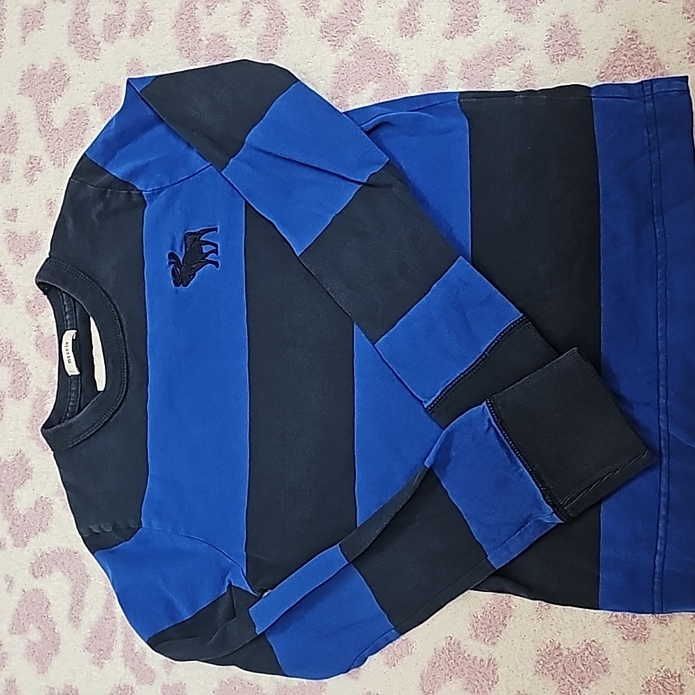 Abercrombie boy stripe long sleeve